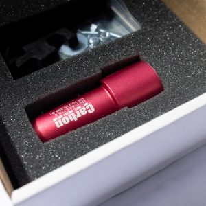 The Black Widow Light Stand Special Edition Red Anodized Never Loose Mount